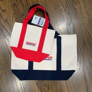 New Costco Canvas Tote Bags - Large + Mini - From Japan